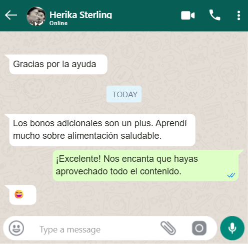 Instructora experta en salud intestinal